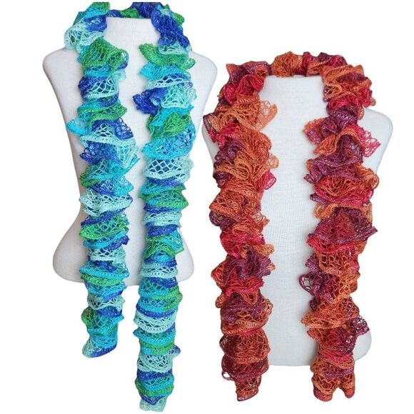 2 Sashay Knit Scarves - Picture 1 of 1